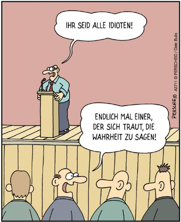 Wahrheit sagen