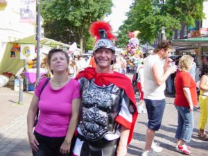 Axel als Römer beim Römerfest