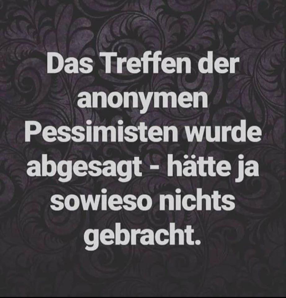 Treffen anonymer Pessimisten