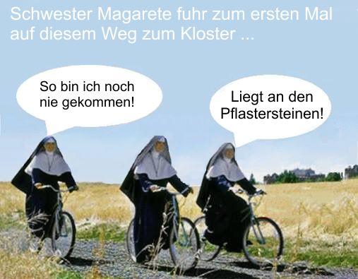 Nonne kommt