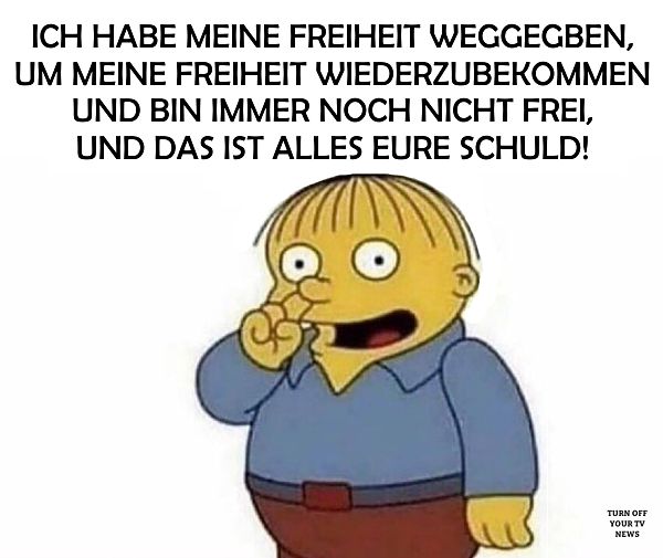 Freiheit weggegeben