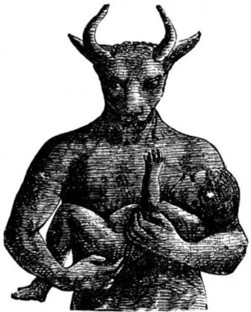 Symbol Stier für Baal
