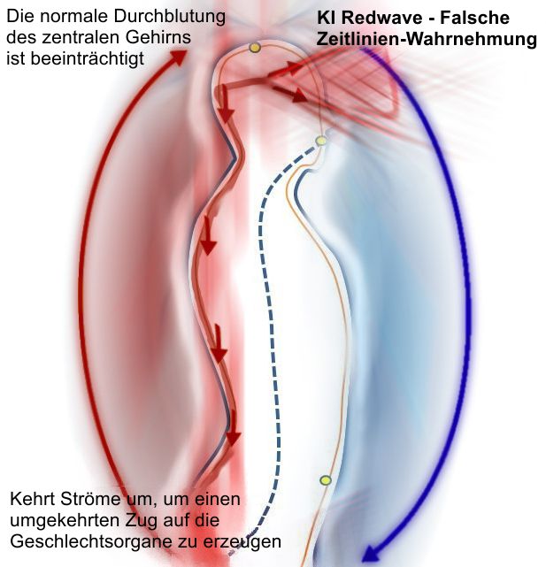 KI Rotwellen falsche Zeitlinien-Wahrnehmung