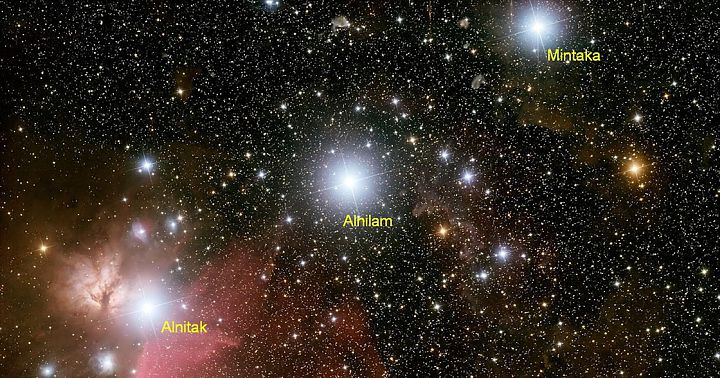 Alpha-Draconis und Orion-Gruppe