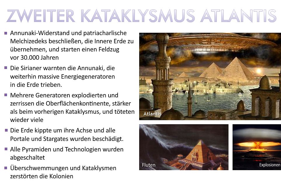 Die Katastrophe von Atlantis