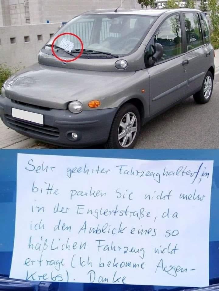 haessliches fahrzeug