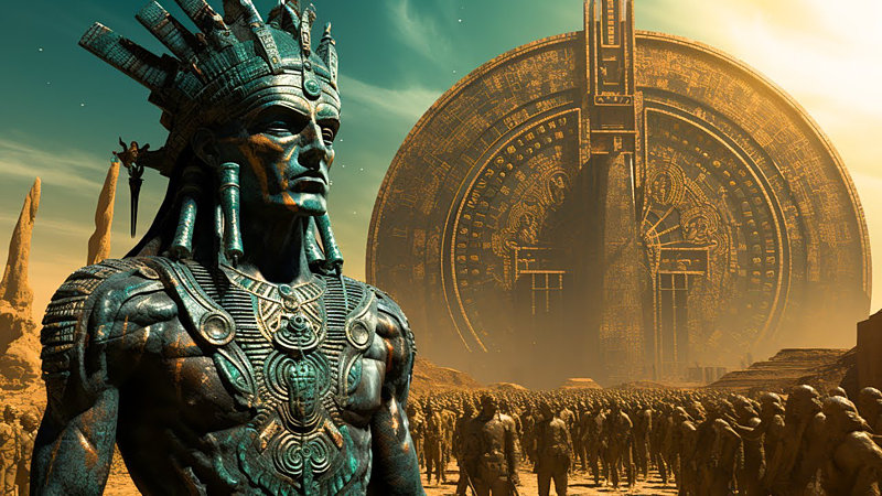 Rückführung in die Zeit, als die Anunnaki die Menschen als Arbeiter nutzten