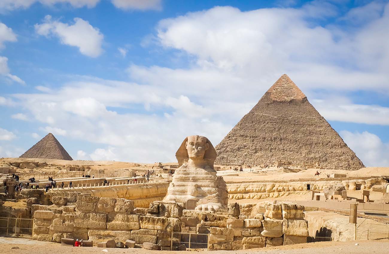 Die Große Pyramide von Gizeh